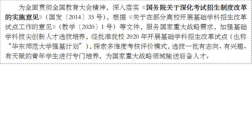 Ϊȫ��᳹ȫ��������ᾫ��������ʵ������Ժ��������������ƶȸĸ��ʵʩ�������������2014��35�ţ������ݡ������ڲ��ָ�У��չ����ѧ�������ĸ��Ե㹤�������������ѧ��2020��1�ţ����ļ�����������ش�ս�����󣬼�ǿ����ѧ�ưμⴴ���˲�ѡ������������׼����ɫͼ
2020�꿪չ����ѧ�������ĸ��Ե㣨Ҳ�ơ�����ɫͼ
ǿ���ƻ�������̽����ά�ȿ�������ģʽ��ѡ��һ����־������Ȥ�����츳������ѧ������ר��������Ϊ�����ش�ս���������ͺ��˲š�